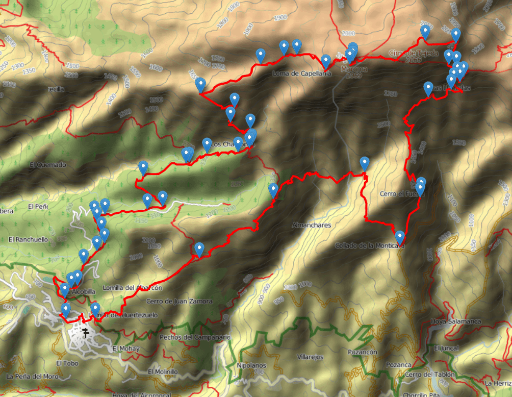 Ruta la Maroma y Almanchares