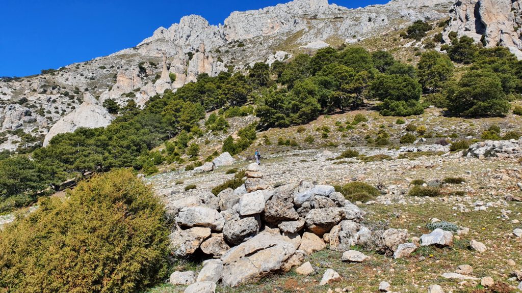 Sierra Mágina. Desvío a las Chimeneas de las Hadas