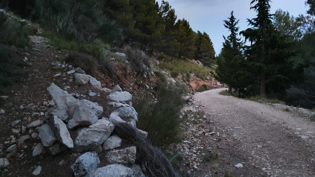 Sierra Mágina. Enlace con la pista de regreso