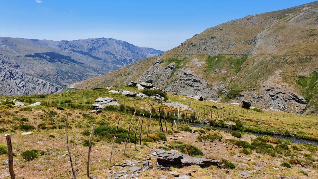 Paso de valla. Mirador del Goterón