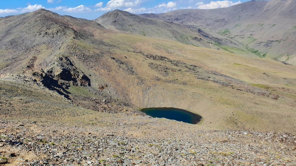 Puntal de Vacares. Volvemos a la laguna