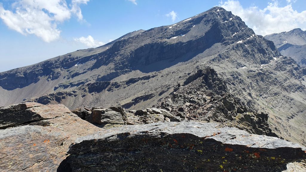 Puntal de Vacares. Vista a la Alcazaba