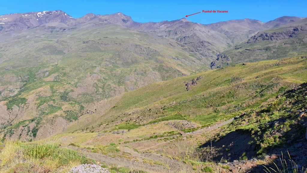 Puntal de Vacares. Acequia de Bérchules