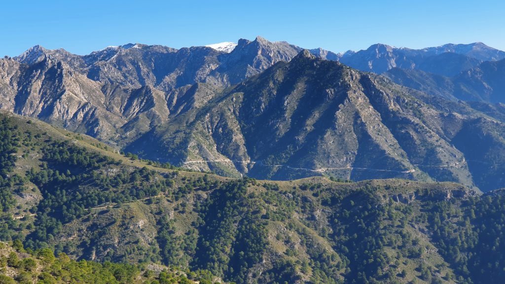 Tajo del Tío Ramón. Vistas a Sierra Almijara