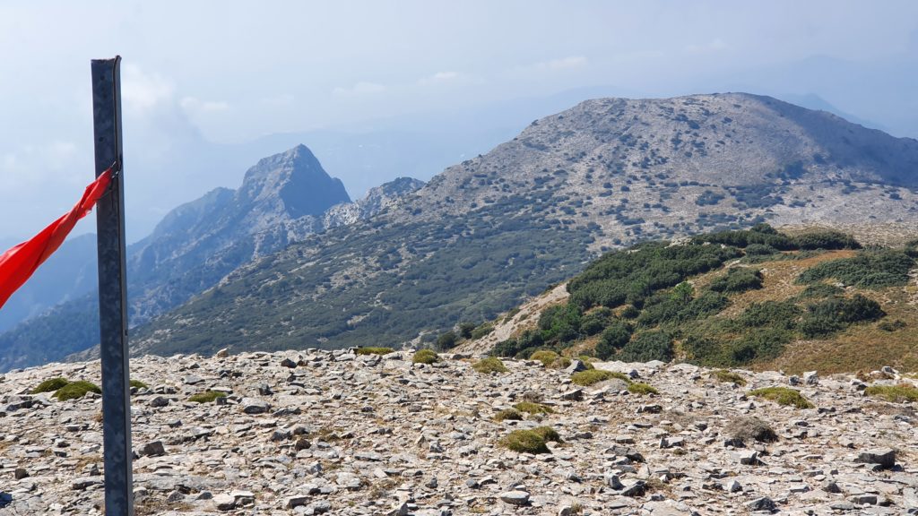 Navachica y Tajos del Sol en Sierra Almijara.