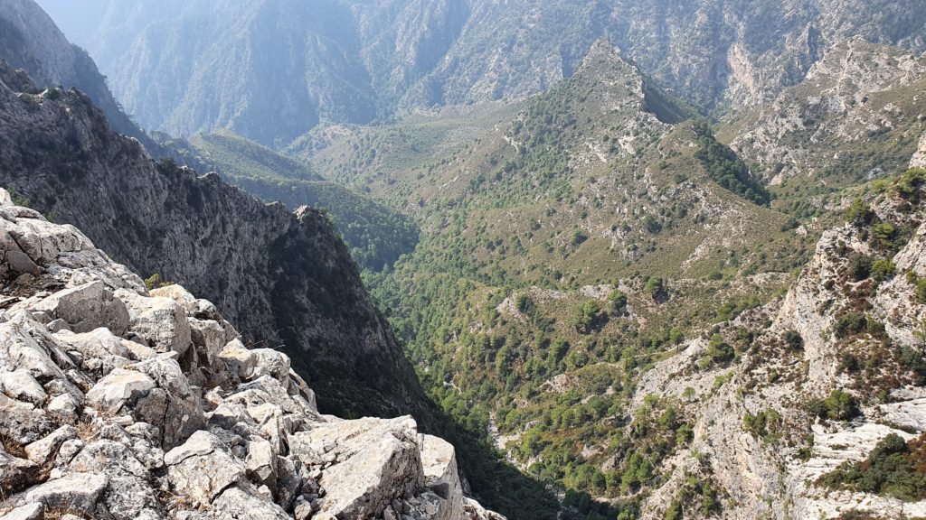 Tajo de la Quiebra. Vistas al Río Chillar