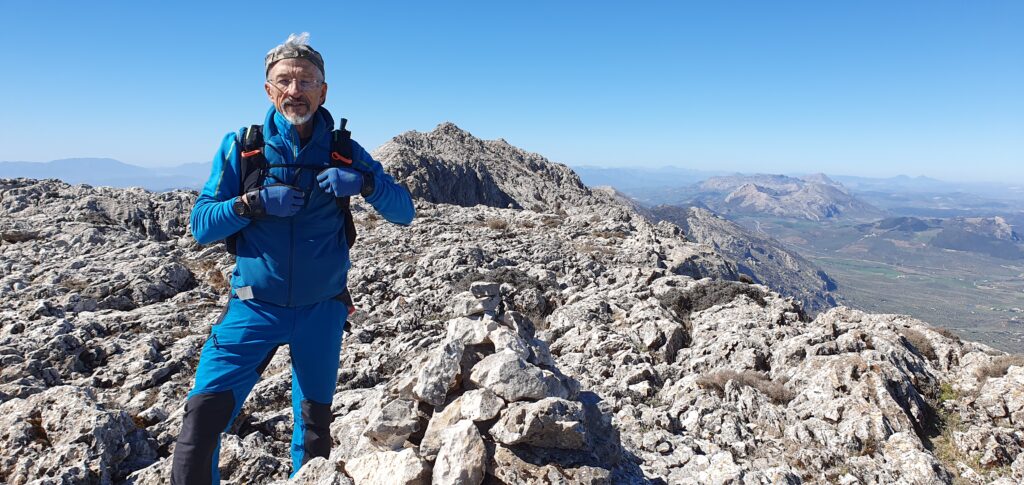 Última cima de la cordal NE de la Sierra del Jobo