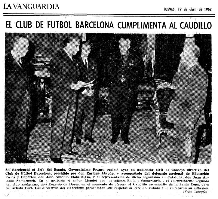 Franco y El Barça