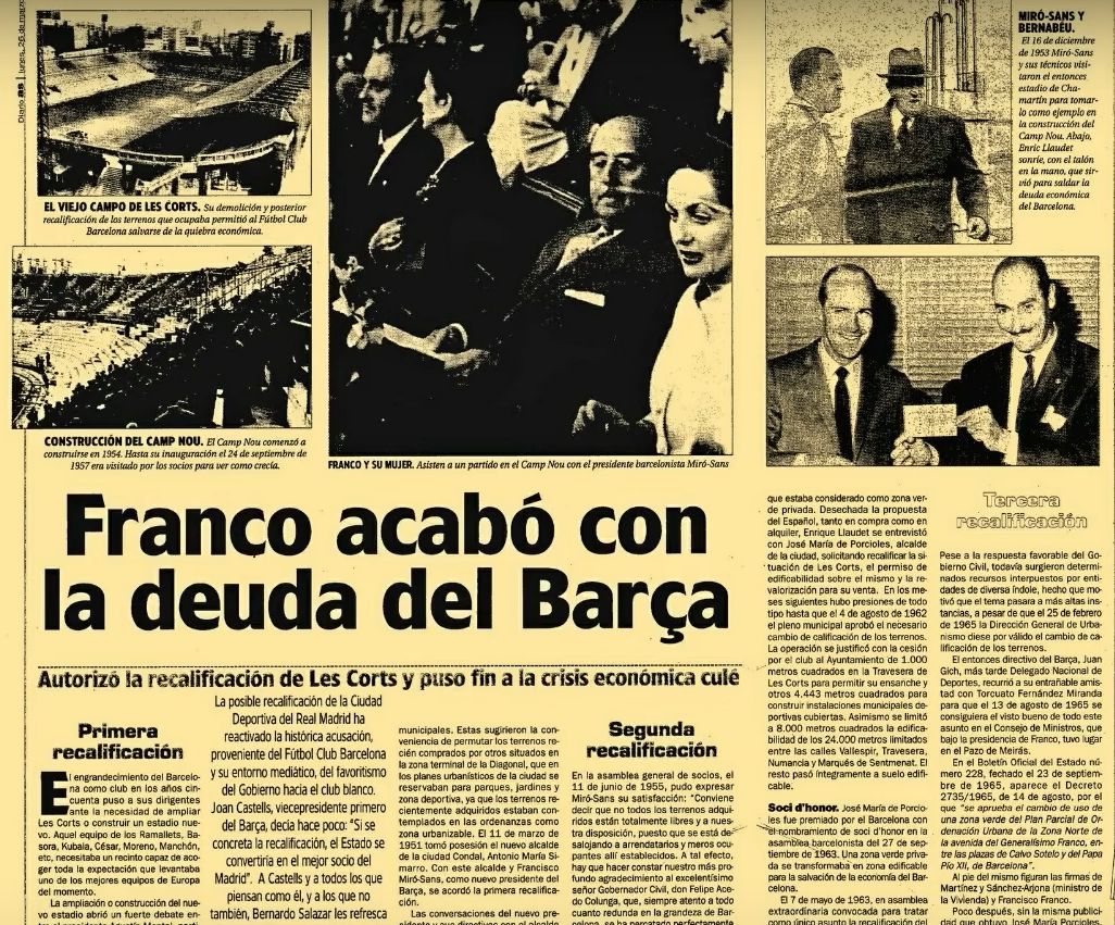 Franco y El Barça